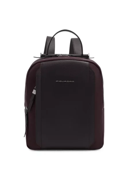 Rucsac Piquadro cu autograf maro