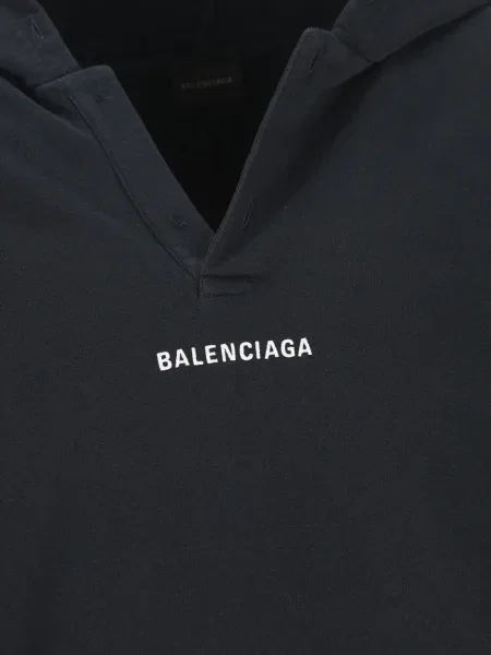 Hanorac cu glugă Balenciaga negru