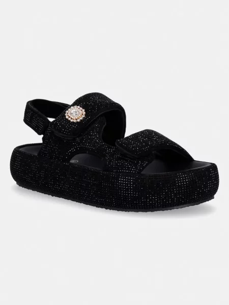 Sandale Goe cu platformă negru