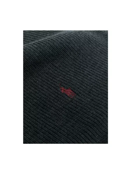 Koszulka polo Ralph Lauren z logo szara
