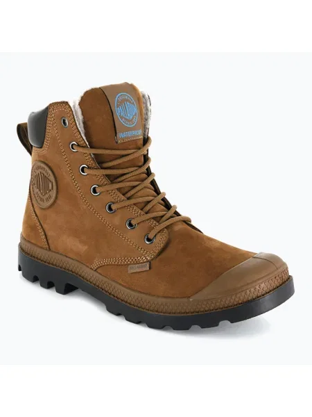 Palladium Pampa Sport Cuff WPs mhgny / chclte cipők Pampa Sport Cuff WPs barna