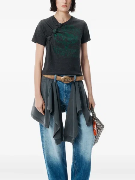 Тениска Alexander Wang черно