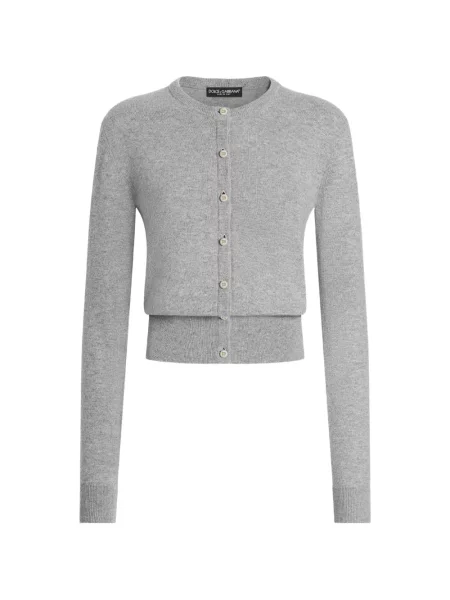 Cardigan Dolce & Gabbana din cașmir gri