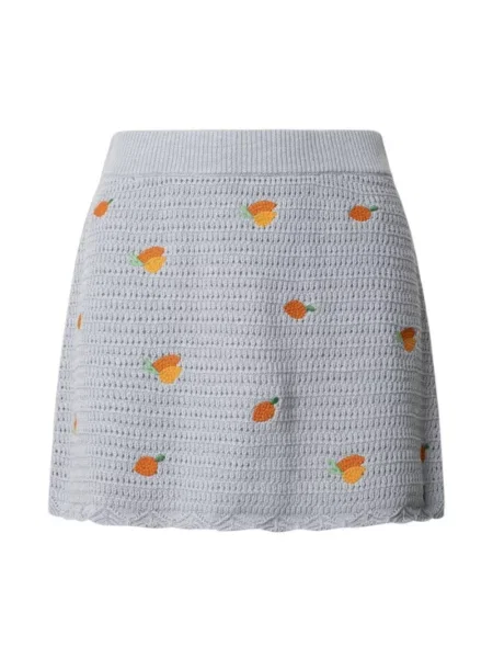 Pepe Jeans spódnica OLAYA SKIRT mini ołówkowa niebieski