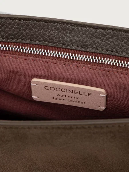 Coccinelle сумка крос-боді замшева