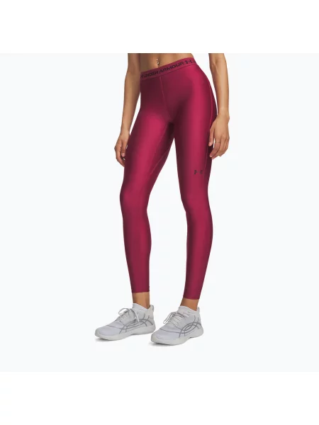 Colanți de antrenament pentru femei Under Armour HeatGear Leggings claret/ox blood