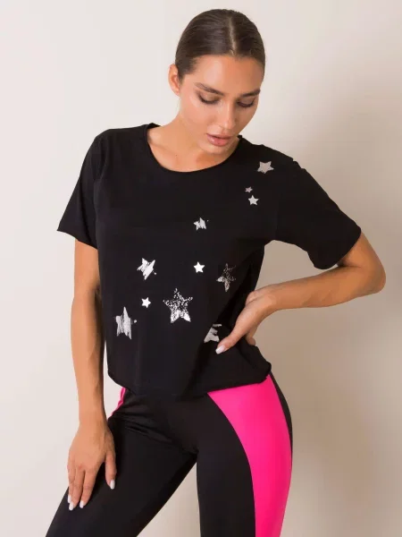Tricou Fashionhunters negru