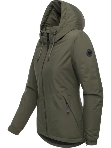 Ragwear Zimska jakna Bevin Youmodo temno zelena