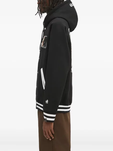 Hanorac cu glugă Aape By A Bathing Ape negru