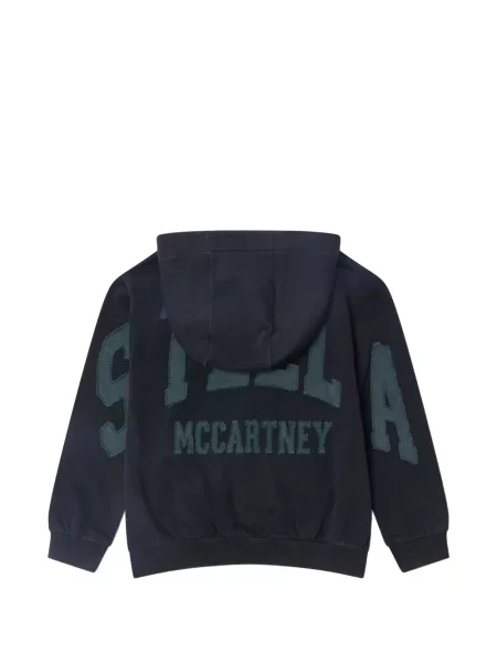 Bluza z kapturem dziecięca Stella Mccartney czarna