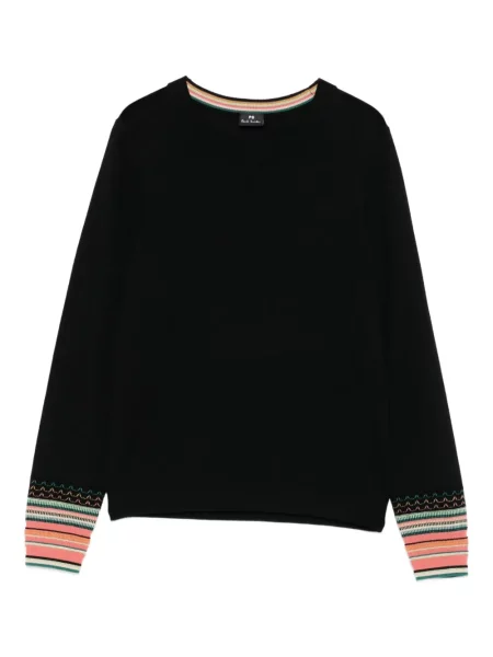 Pulover Ps Paul Smith cu dungi negru