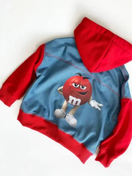 Дитяча Джинсова куртка Alwair Kids червоний