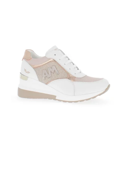Sneakersy Armata Di Mare na platformie różowe