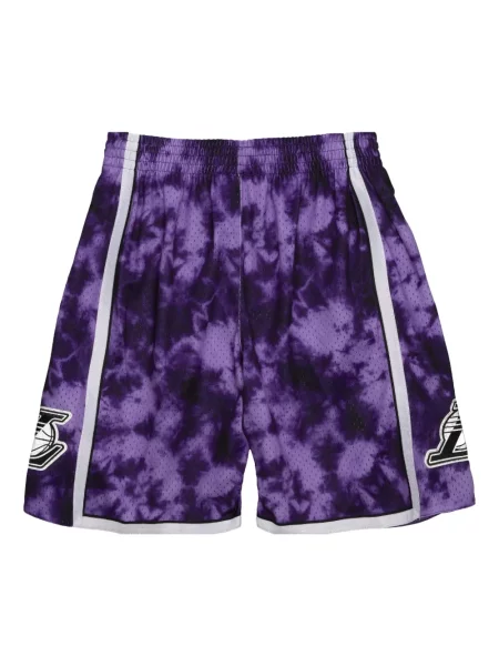 Pantaloni scurți Mitchell & Ness violet