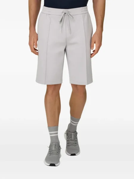 Bermuda kratke hlače Boggi Milano našiveni džepovi siva