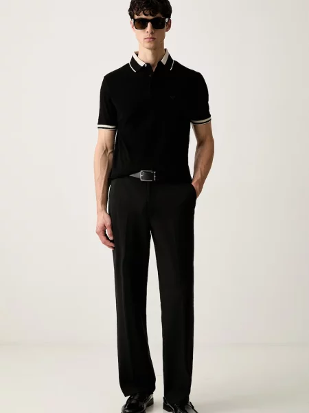 Emporio Armani polo majica črna