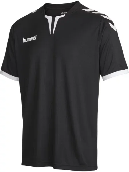Koszulka piłkarska z krótkim rękawem dla dzieci Hummel Core Kids SS Poly Jersey biała