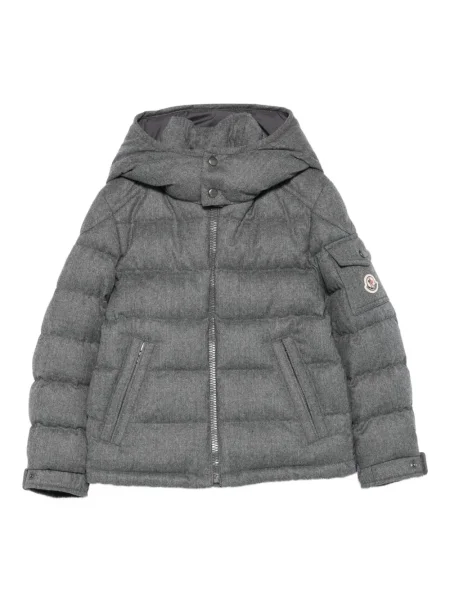 Kurtka dziecięca Moncler Enfant szara