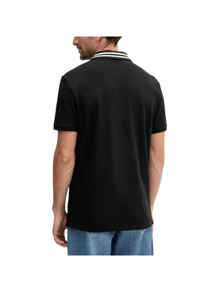 Calvin Klein Jeans Tricou polo Monogram negru