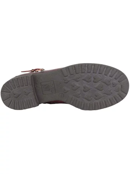 Kotníkové boty Ara červené