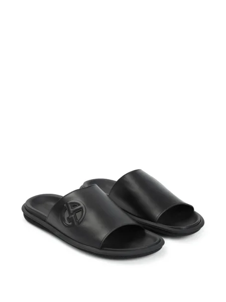 Papuci Giorgio Armani negru