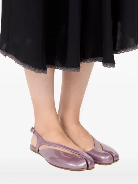 Pantofi cu toc Maison Margiela fără toc roz