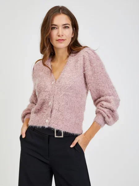 Cardigan Orsay roz