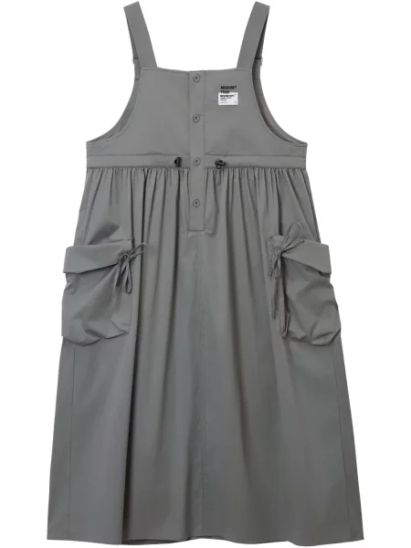 Sukienka midi Musium Div. do kolan garniturowa szara