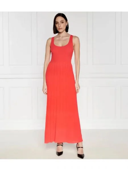 Michael Kors Rochie SCOOP roșu