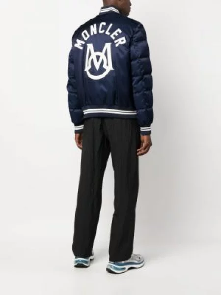 Bomber striukė Moncler mėlyna