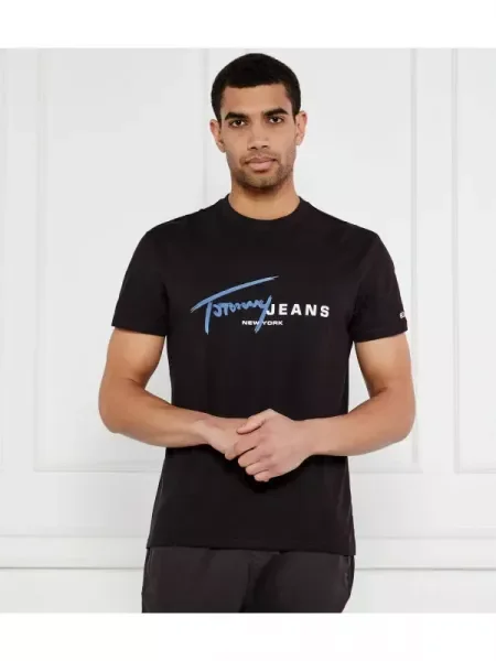 Tommy Jeans Póló fekete