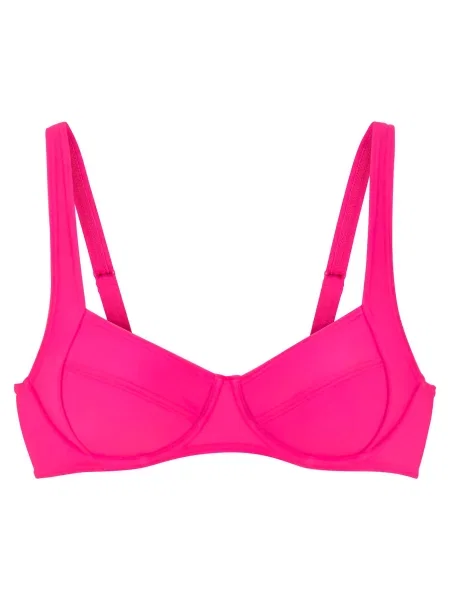 LASCANA Bikini zgornji del Lolo neonsko roza