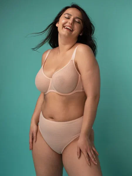 Труси brabrabra світло-рожевий поліамід/еластан рожеві