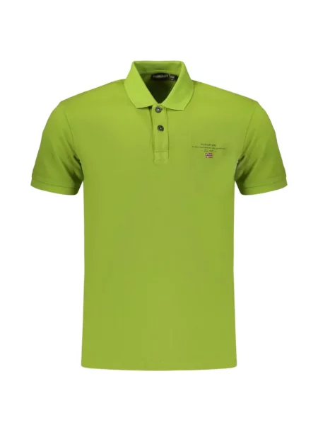 Tricou polo Napapijri verde
