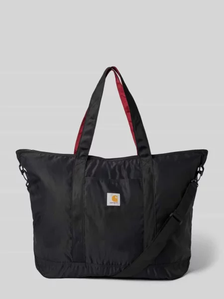 Torba Carhartt WIP Alumni Tote Bag Black/ Scarlet Universal czarna