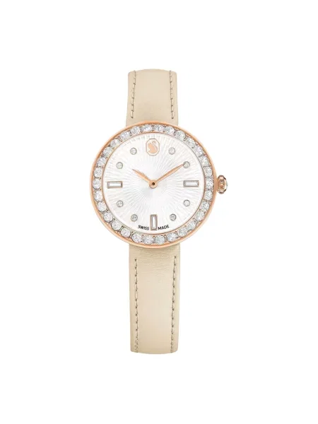 Zegarek Swarovski beżowy