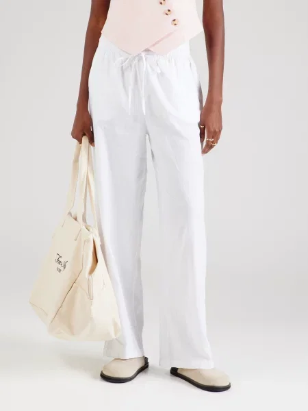 VERO MODA Pantaloni LINN' alb