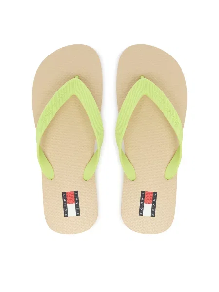Tommy Jeans Japonke Tjw Logo Summer Sandal rumena