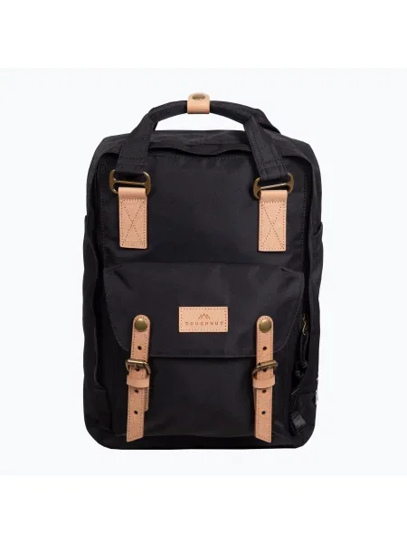 Mestský batoh Doughnut Macaroon Reborn Series 16 l black čierna