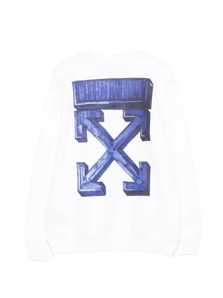 Bluza nierozpinana dziecięca Off-white biała
