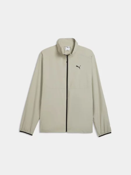 Демісезонна куртка PUMA Tech Woven Track Jacket комбінований верх бежевий