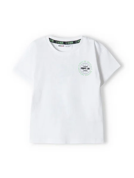 MINOTI Tricou funcțional negru alb