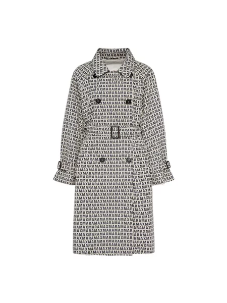 Płaszcz przeciwdeszczowy Max Mara czarny