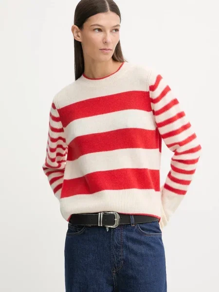 Marc O'Polo pulover de lână light bej