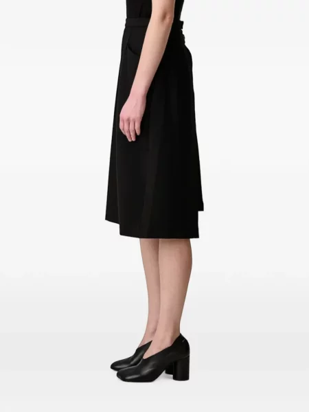 Fustă Vetements evazată negru