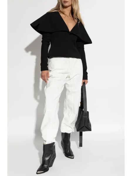Kelnės Jil Sander balta