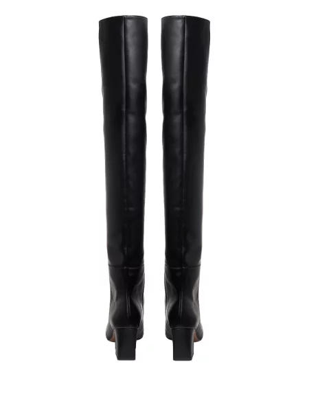 Botine Ginissima din piele negru