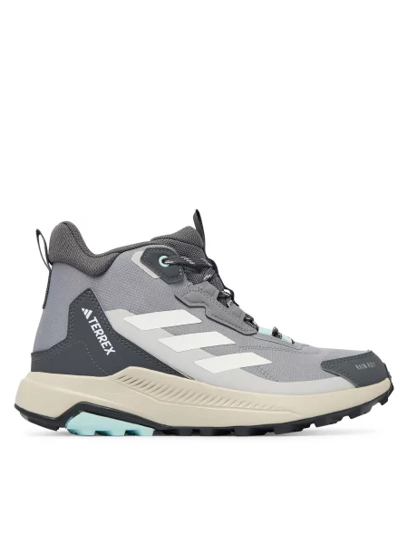 Παπούτσια πεζοπορίας adidas Terrex Anylander Mid Rain.Rdy Hiking Shoes γκρι
