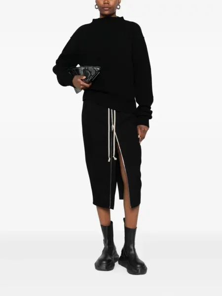 Pulover Rick Owens de lână negru