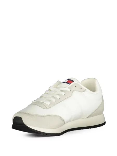 Sneakerși Tommy Hilfiger cu imagine alb